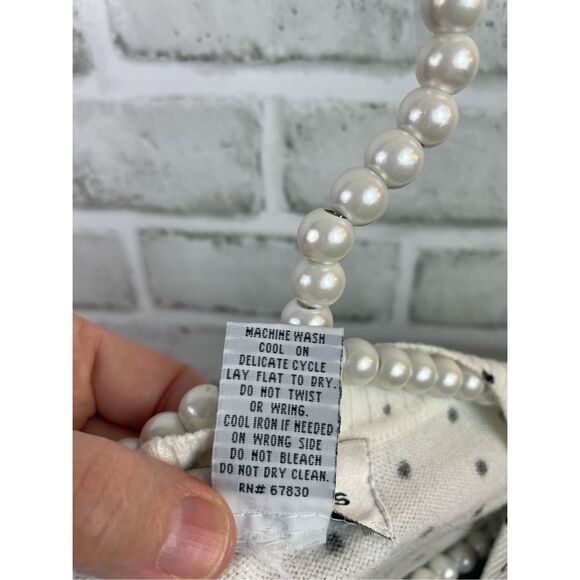 Cathy Daniels One piece Sweater Set Tank and Sweater Black and White Size 1X - Picture 4 of 5